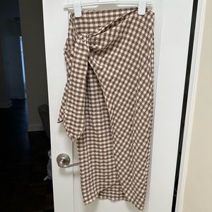 Zara Skirt with Tie Detail